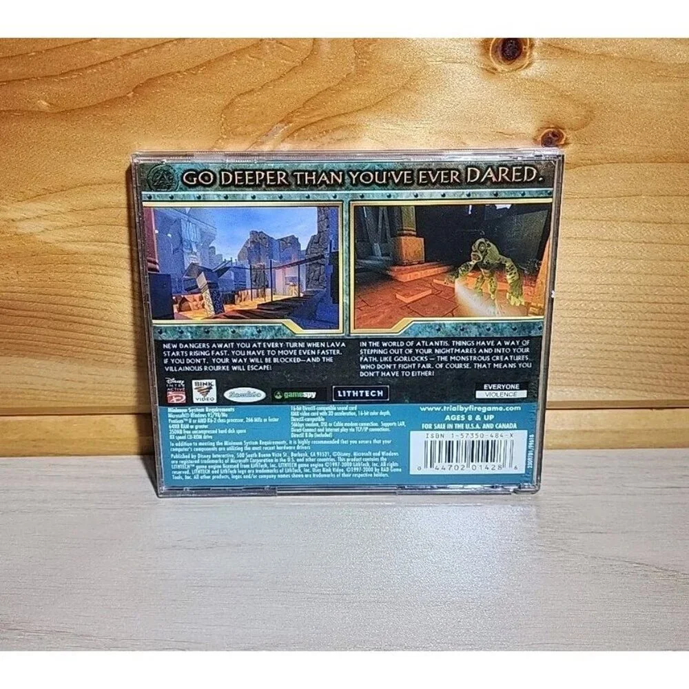 Disney's Atlantis: The Lost Empire -- Trial by Fire (PC, 2001)